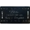 J&v Textiles Oversized 20"x36" Feel At Ease Anti-fatigue Kitchen Mat (bless This Kitchen)
