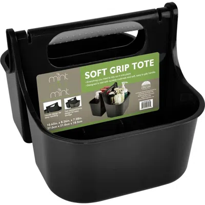 J&v Textiles J And V Textiles Portable Shower Caddy In Black