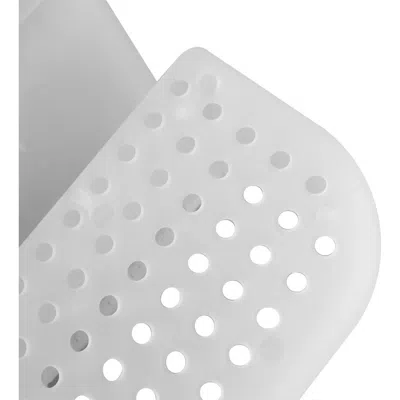 J&v Textiles J And V Textiles Portable Shower Caddy In White