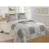 J&v Textiles J And V Textiles Reversible Quilt Set