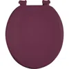 J&v Textiles J And V Textiles Soft Padded Toilet Seat In Burgundy