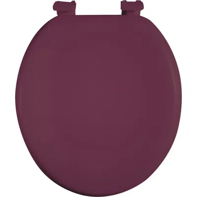 J&v Textiles J And V Textiles Soft Padded Toilet Seat In Burgundy