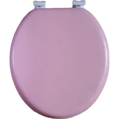J&v Textiles J And V Textiles Soft Padded Toilet Seat In Pink