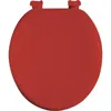 J&v Textiles J And V Textiles Soft Padded Toilet Seat In Red