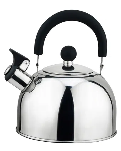 J&v Textiles Stainless Steel 2.5qt Whistling Tea Kettle In Silver
