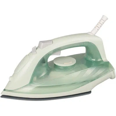 J&v Textiles Steam Iron With Ceramic Soleplate, Adjustable Temperature Control, Burst Steam Function, Anti-calc S In Green