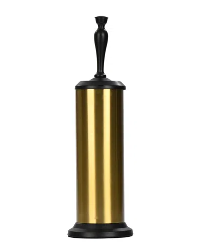 J&v Textiles Toilet Bowl Brush In Gold