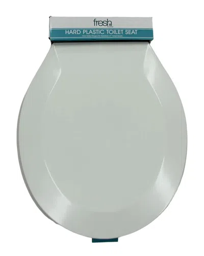 J&v Textiles Toilet Seat In White