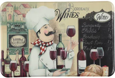 J&v Textiles Vino Chef Antifatigue Kitchen Mats