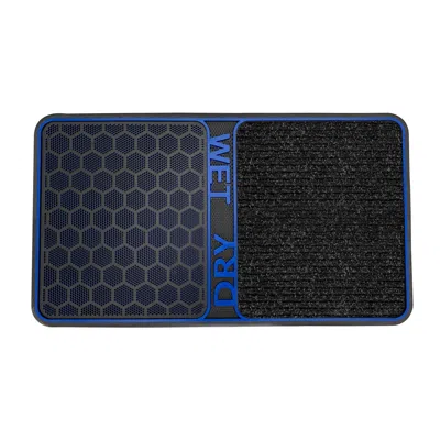 J&v Textiles Wet & Dry Shoe Cleaning 18 In. X 32 In. Rectangular Door Mat