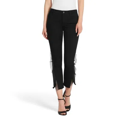 J Brand 835 Mid Rise Skinny Crop Jean In Evening Haze In Multi