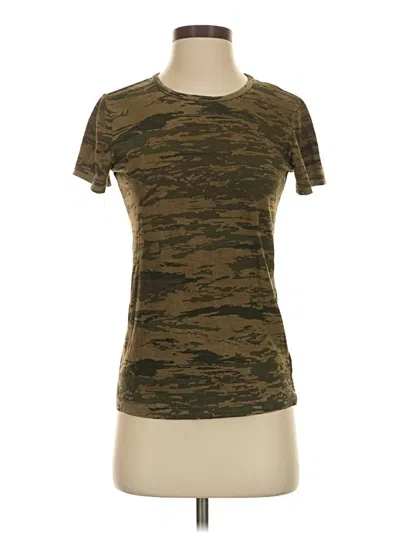 Pre-owned J Brand Active T-shirt In Brown