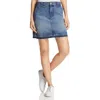 J BRAND AMBITION DENIM MINI SKIRT