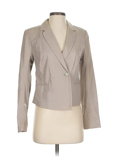 Pre-owned J Brand Blazer Jacket In Tan