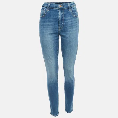 J Brand Blue Washed Denim Skinny Jeans M Waist 29"