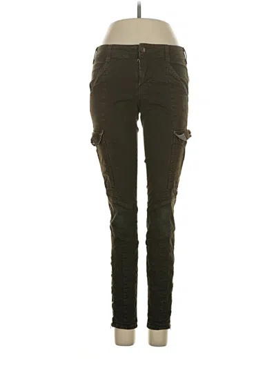 Pre-owned J Brand Cargo Pants In Green
