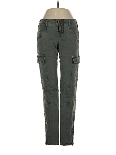 Pre-owned J Brand Cargo Pants In Green
