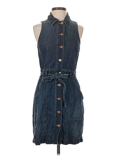 Pre-owned J Brand Casual Dress In Blue