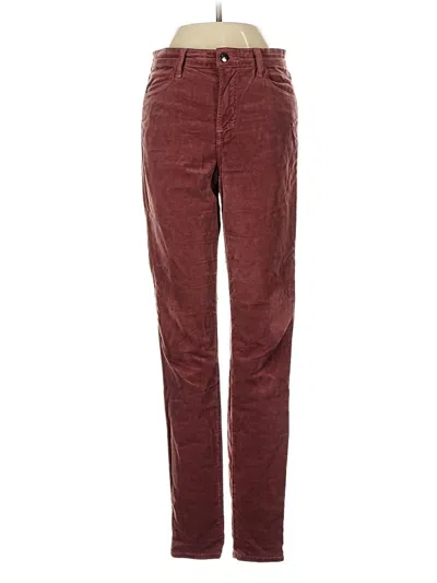 J Brand Casual Pants In Burgundy