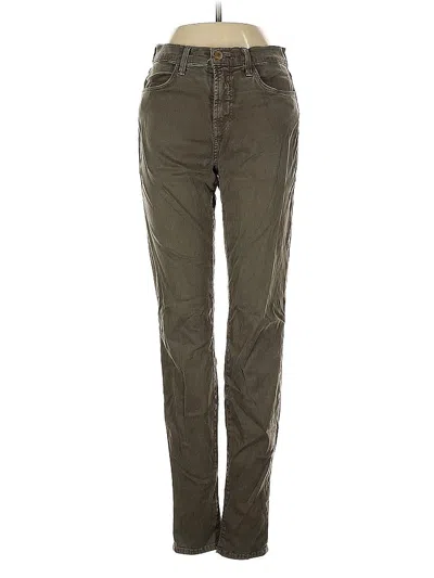 Pre-owned J Brand Casual Pants In Green