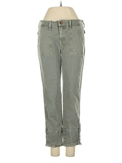 Pre-owned J Brand Casual Pants In Green