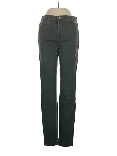 Pre-owned J Brand Casual Pants In Green