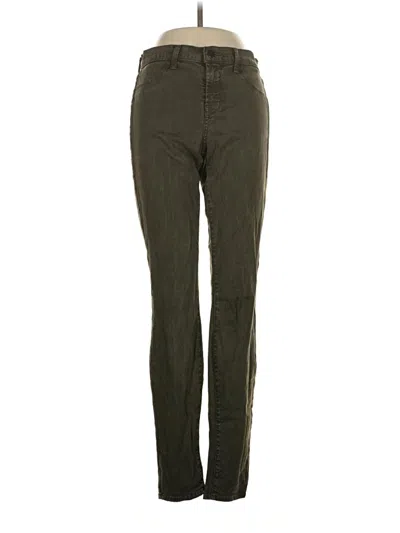 Pre-owned J Brand Casual Pants In Green