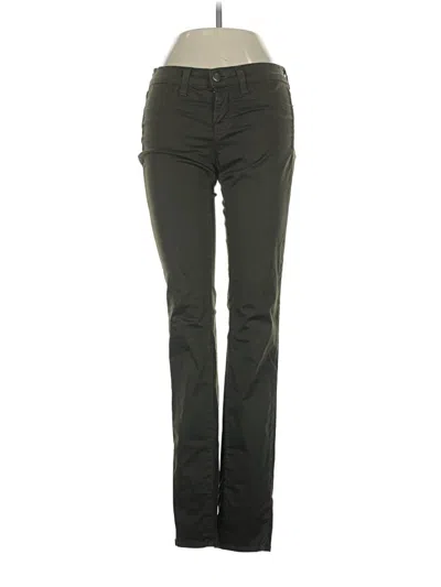 Pre-owned J Brand Casual Pants In Green