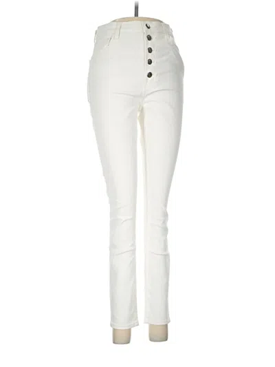 Pre-owned J Brand Casual Pants In Ivory