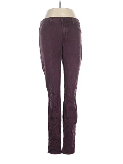 Pre-owned J Brand Casual Pants In Purple