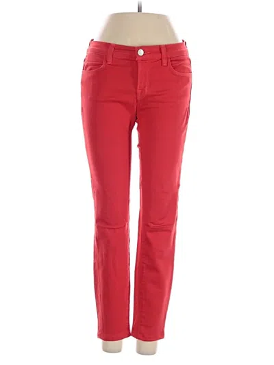Pre-owned J Brand Casual Pants In Red