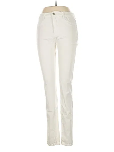 Pre-owned J Brand Casual Pants In White