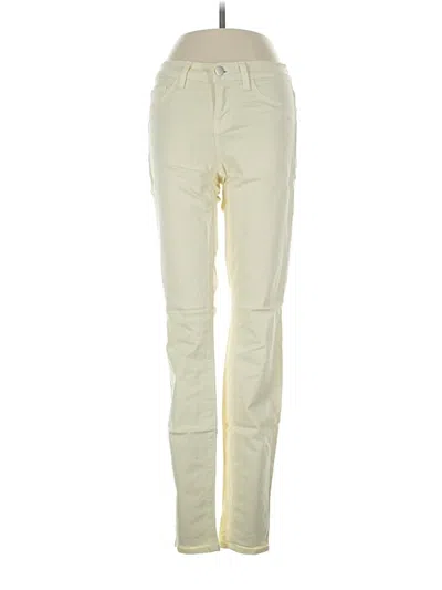 Pre-owned J Brand Casual Pants In White