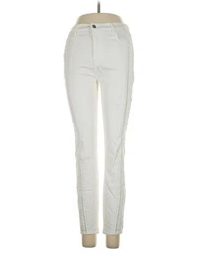 Pre-owned J Brand Casual Pants In White