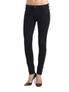 J BRAND CLASSIC FIT MID RISE SKINNY JEANS IN BLACK