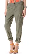 J BRAND CROFT EASY CARGO PANT IN OLIVE GREEN