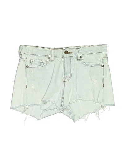 Pre-owned J Brand Denim Shorts In Green