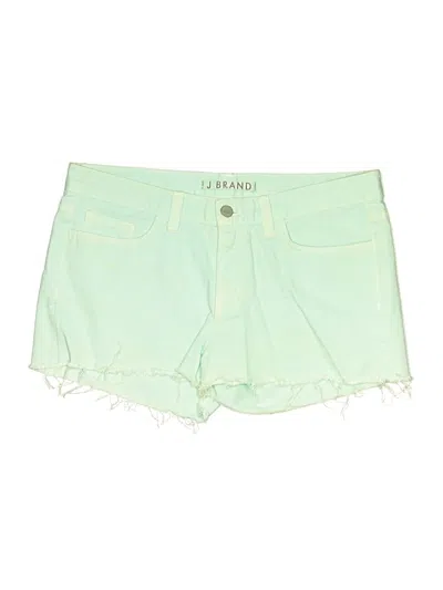 Pre-owned J Brand Denim Shorts In Green