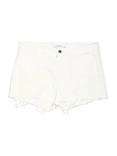Pre-owned J Brand Denim Shorts In White