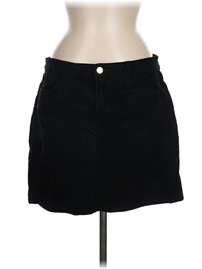 Pre-owned J Brand Denim Skirt In Black