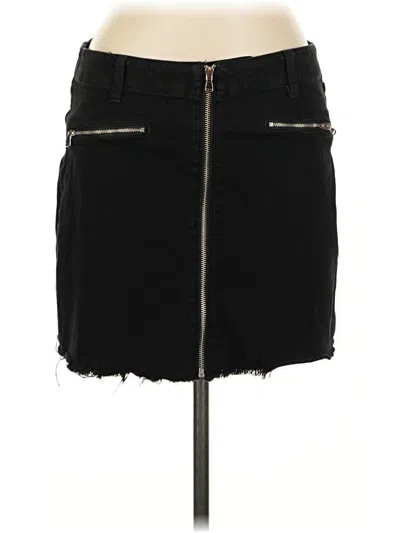 Pre-owned J Brand Denim Skirt In Black