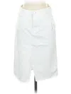 J Brand Denim Skirt In White