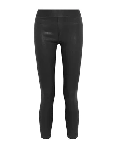 J Brand For Theory Woman Pants Black Size 24 Cotton, Polyamide, Elastane