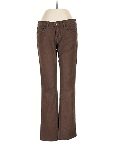 Pre-owned J Brand Jeans In Brown
