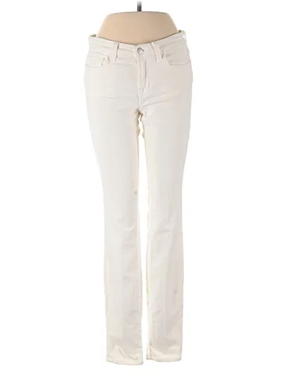Pre-owned J Brand Jeans In Ivory