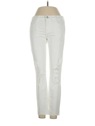 Pre-owned J Brand Jeans In Ivory