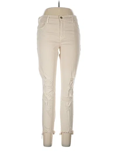 Pre-owned J Brand Jeans In Ivory