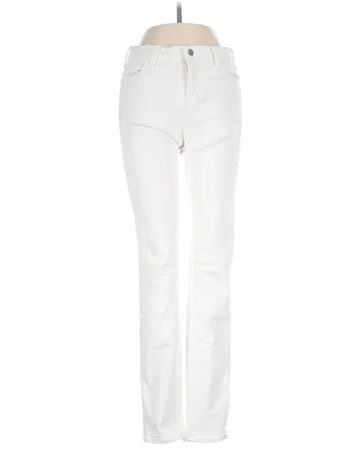 Pre-owned J Brand Jeans In Ivory