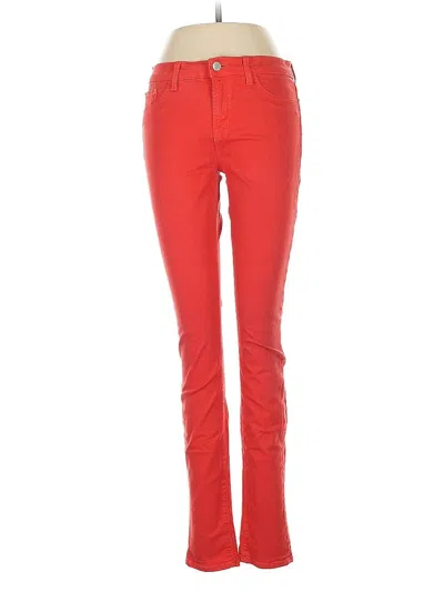 Pre-owned J Brand Jeans In Red