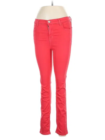 Pre-owned J Brand Jeans In Red